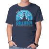 Unisex Crew Neck T-Shirt Visit Gallifrey Graphic Short Sleeve Casual Tee