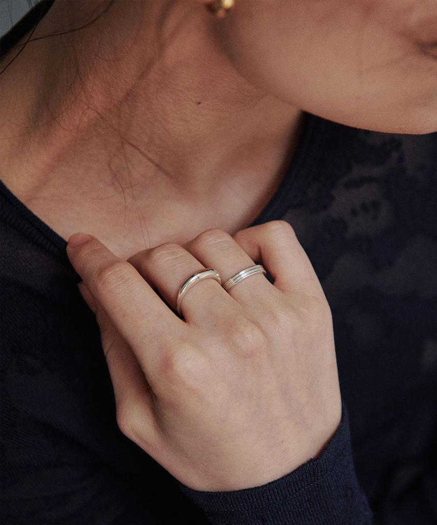 Verte [925 Silver] Cinq.Silver.204 / Fort Ring