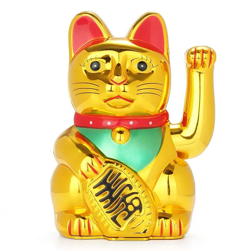 Large Multi-size Lucky Cat Figurine - Wealth & Fortune Home Decoration, Perfect for New Store Opening or Housewarming Gift