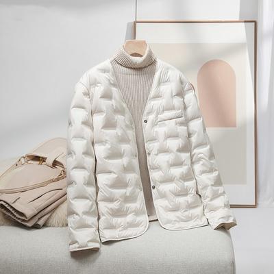 2024 New Light and Thin Down Jacket Women's Winter Casual Loose Simple Warm Age-reducing Down Women's Jacket Tide