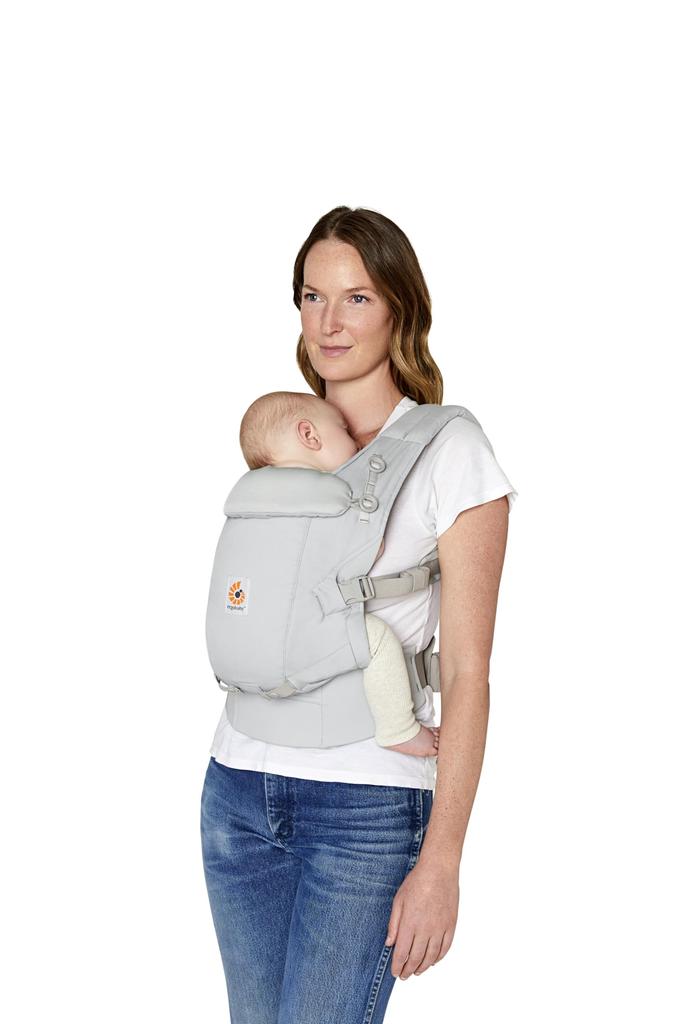Ergobaby Japan Offizielles Produkt mit Garantie EBC ADAPT SoftTouch Perlgrau CREGBCASTCGRY (Ergobaby)