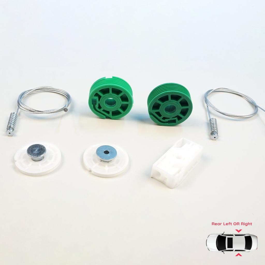 EWR5631 Window Regulator Repair Set Rear Left or Right for Mercedes S CL Class C140 W140 1992-1999 Coupe CL420 CL500 CL 600