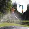 Automatic Watering Trampoline Sprinkler 360 Degree Rotating Pet Showering Sprinkler  Irrigation
