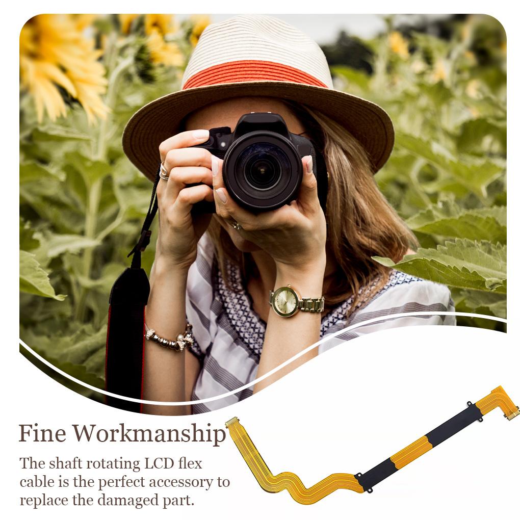 Shaft Rotating LCD Flex Cable Camera Repair Part Accessory Photographic Equipment Replacement Improvement Accessories