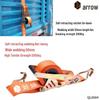 Automatic Retractable Ratchet Strap for Truck Load Securement