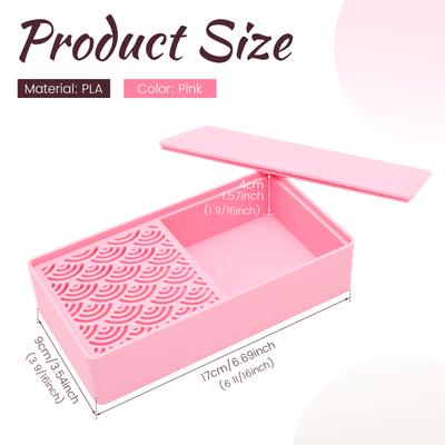 New Cornstarch Tapper Box for Polymer Clay with Cover Leak Proof Powder Container with Top Lid Non Stick Tool for Polymer Clay