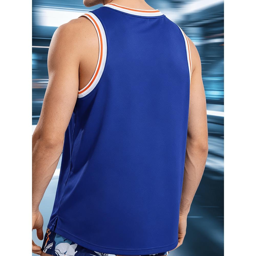 Retro Classic Latest Casual Basketball Sports Knitted Top American Basketball Vest