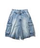 Intudeoseukeu Elias Cargo Shorts - Washed Blue