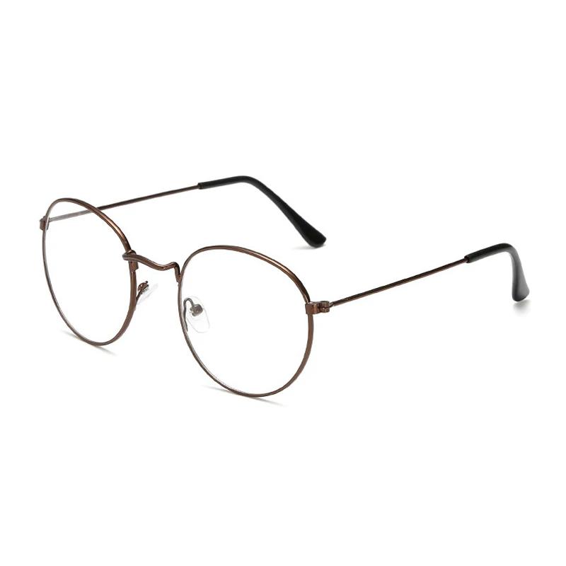 Reading Glasses Metal Round Frame Vintage Men Women Presbyopia Eyeglasses Unisex Eyewear Optical Spectacles Male Goggle