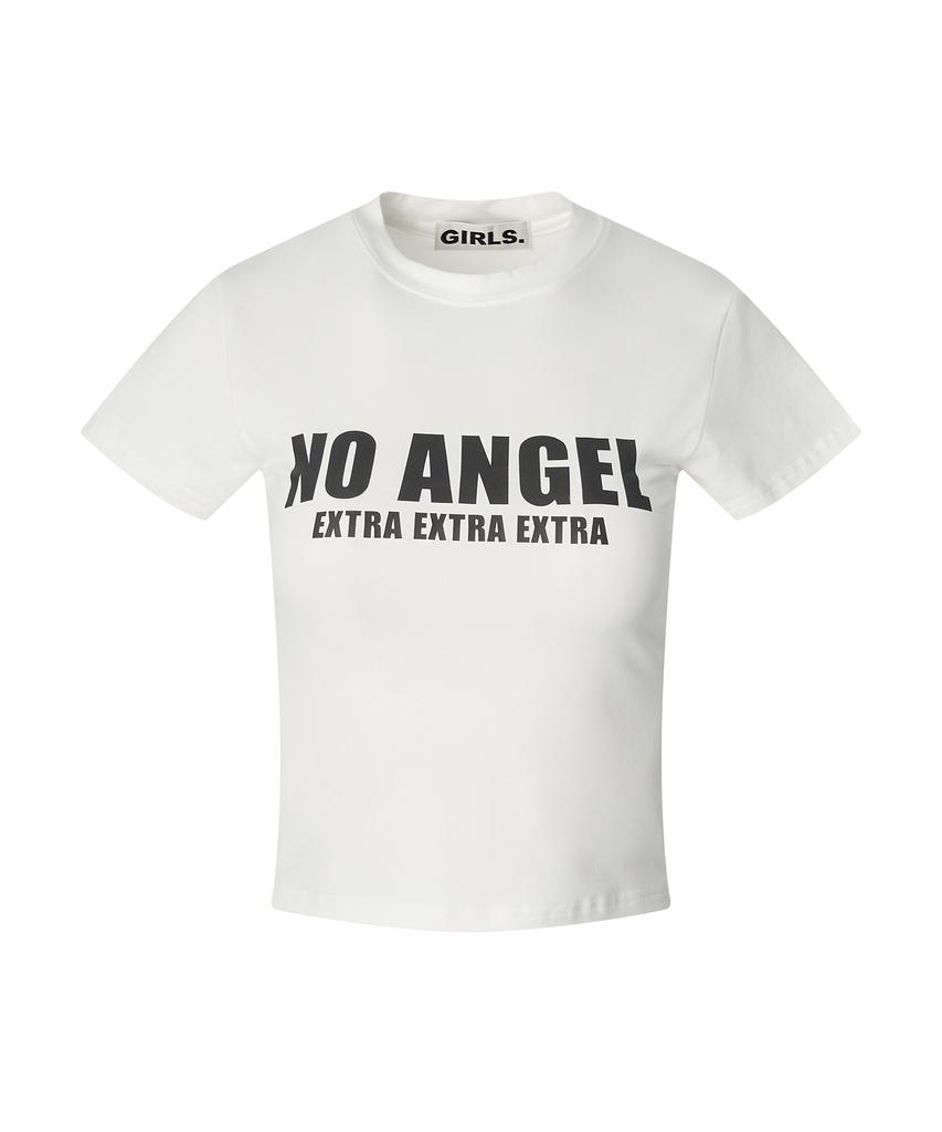 GIRLSGIRLS No Angel Tee - White