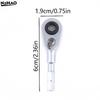 72-Tooth Mini Hex Wrench 2-in-1 Mini Ratchet Wrench Adapter 1/4 Inch Stubby Ratchet Wrench For Car Repair Tools