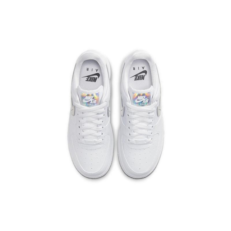 Nike Air Force 1 Low 'Iridescent Swoosh' Women's Sneakers CJ1646-100