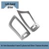 Stainless Steel Dashboard Air Outlet Frame for Toyota Alphard Vellfire 2015-2022, 30 Series