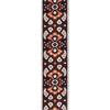 D'Addario Daddario Guitar Straps Eco Comfort Guitar Straps Jacquard 50RW03 Red & Orange [Domestic...
