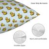 Yellow Rubber Duck Pillowcases Vintage Pillow Case For Sofa Bedroom Home Decor Comfy Pillow Cover