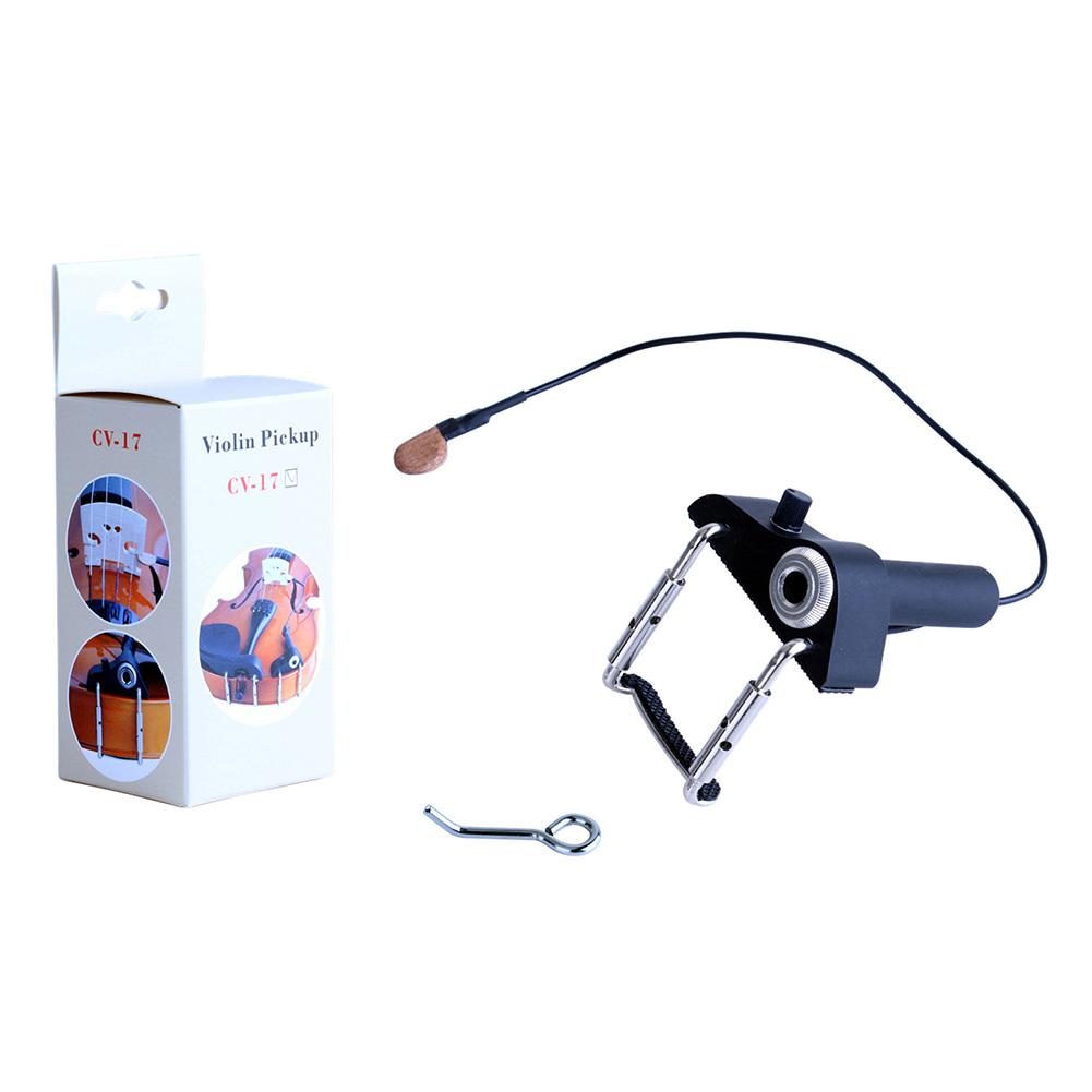 Violin Pickup Electronic Organ Instant Authentic Acoustic Sound Pickup for Violin Violin Accessories for Violin/Viola
