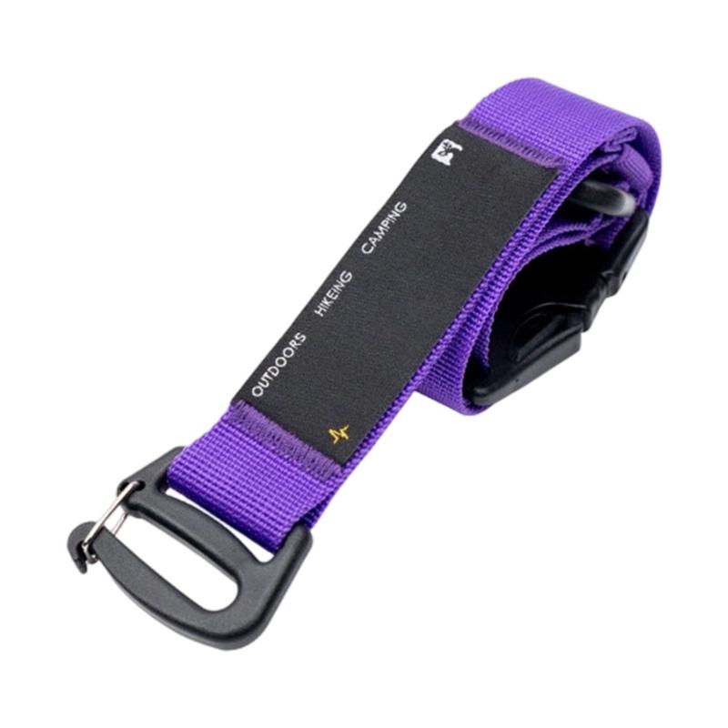 Regulable Webbing Carabiner Hook Backpacks Attachments Clip Triangular Hook for Outdoor Gears Accessories