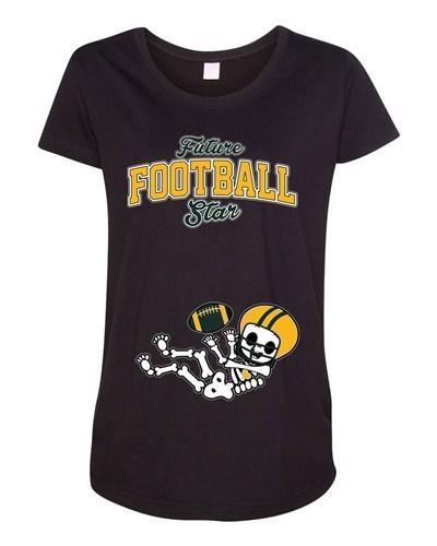 Future Football Star Green Bay Baby Skeleton Maternity DT T-Shirt Tee Unisex T-Shirt XXL