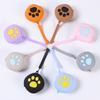 Portable Wrist Strap Storage Bag, Cute Key, Earphone Bag, Cartoon Cat Claw, Silicone Zipper, Change Storage Bag.