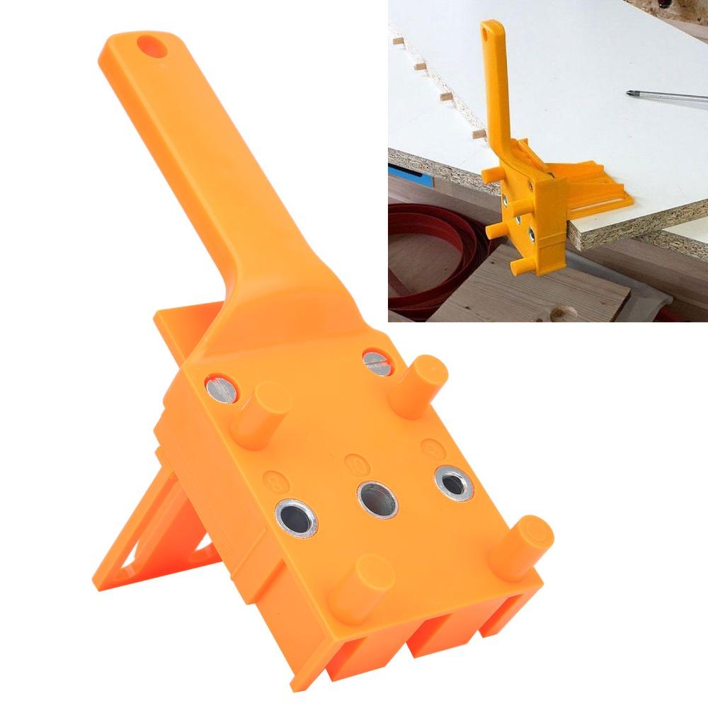 41Pcs/Set Handheld Doweling Jig Punch Hole Locator  Woodworking and Carpentry Drilling and Marking