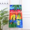 Underwater Tropical Fish Print Beach Towel Ocean Colorful Coral Reef Fish Quick Dry Soft Absorbent Sand Free Towel for Summer