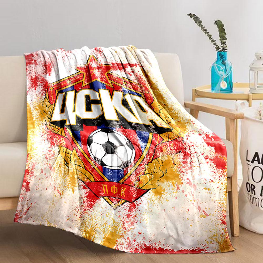 CSKA Football Club Logo Blanket for all seasons blanket lunch break throw gift