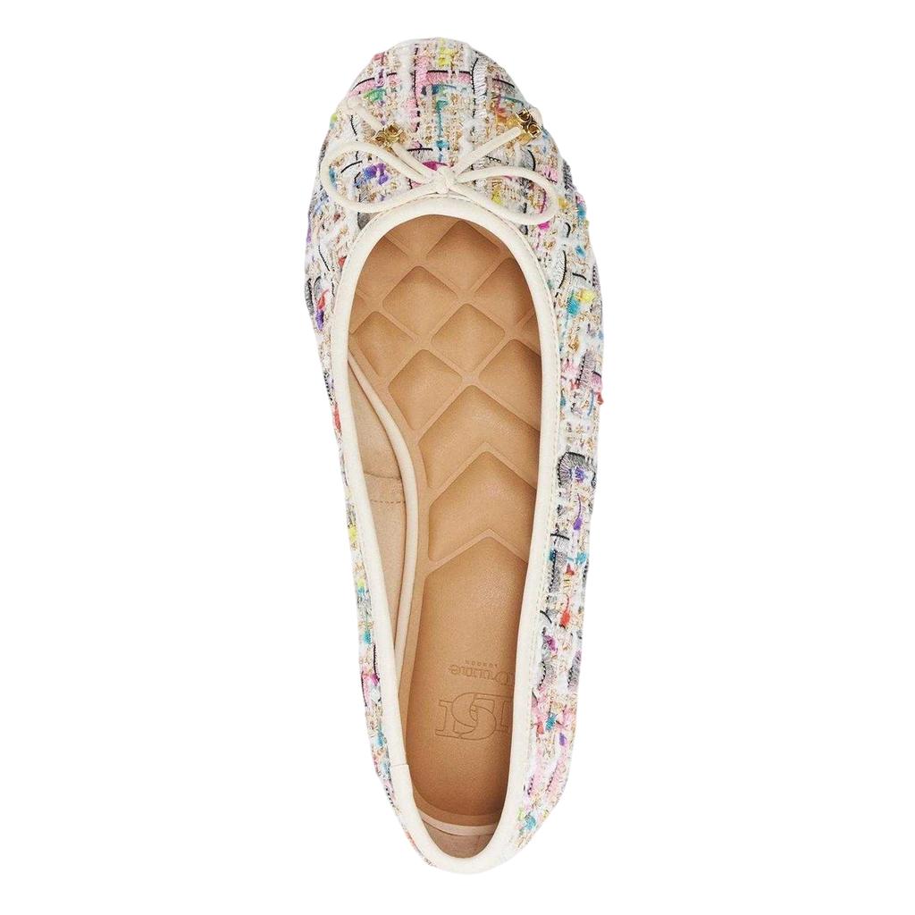 Dune London Womens/Ladies Lo Hallo Tweed Bow Detail Ballet Flats