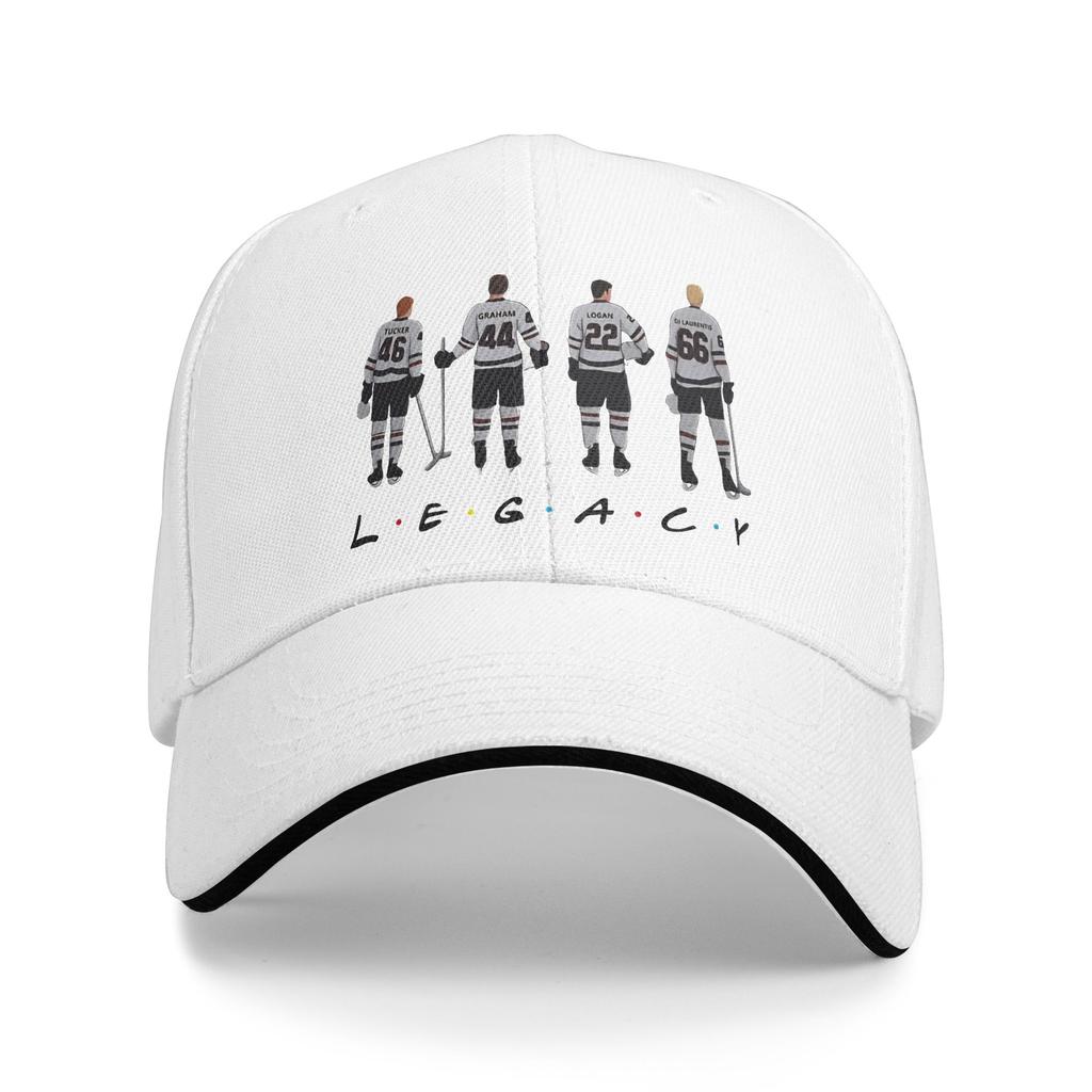 Off Campus Hockey Baseball Cap Hip Hop Sandwich Cap Unisex Women Breathable Headwear Outdoor