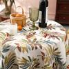 French Table Cloth Embroidered Flower Cloth Coffee Table Cloth Tablecloth Rectangular Tablecloth