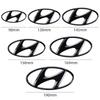 Car Front Hood Emblem Rear Trunk Badge Sticker For Hyundai Tucson Accent Elantra Santa fe Sonata I40 ix25 ix35 MM15