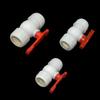 20/25/32/40/50/63mm PE Tube Connector Fitting Tee Water Splitter Tap Coupler Quick Valve Irrigation Plumbing Coupler