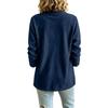 Women's Casual Denim Cardigan Jacket Open Front Long Sleeve for Everyday Wear
