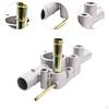 Coolant Thermostat Housing Sturdy Water Outlet for Auto Truck Fittings