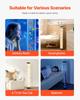 Bubble Tube Lamp 16 Color 1 m Sensory Aquarium Lamp for Relief Calming
