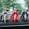 Japanese Anime Cute Action Figure Decorations Home And Car Decoration Beautiful And Durable Car Accessories For Girls Series