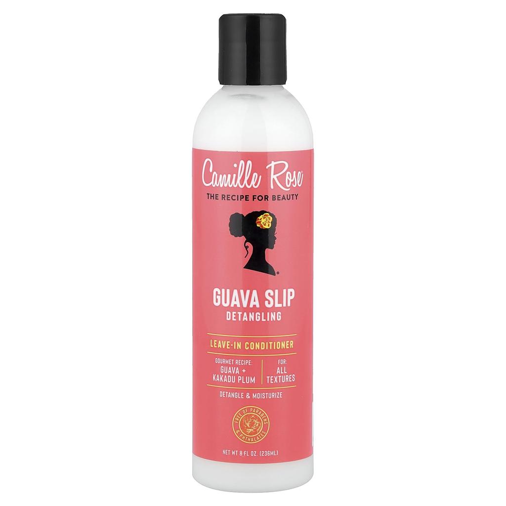 Camille Rose Guava Sleep Detangling Leave-In Conditioner, All Skin Types, 8 Fl Oz (236 Ml)