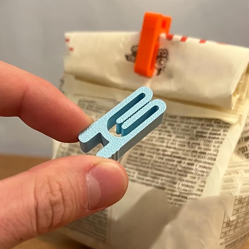 10pcs Snack Bag Seal Clips | Lightweight & Durable Plastic Food Packaging Clips for Kitchen Use,Food bag packaging sealing clip