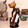 Innovativer Katzen-Umarmungsform Rotweinregalhalter Einzelne Flasche Weinständer Tischschmuck