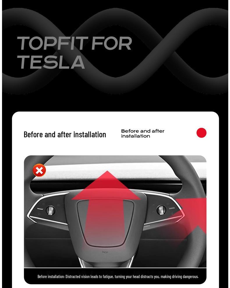 Dashboard Liquid Silicone Phone Mount for Tesla Model 3/Y