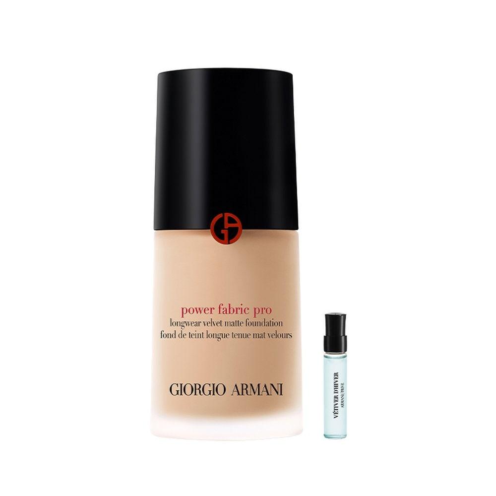 

[Giorgio Armani] NEW Power Fabric PRO Foundation 30ml + Mascara 2ml 5.1