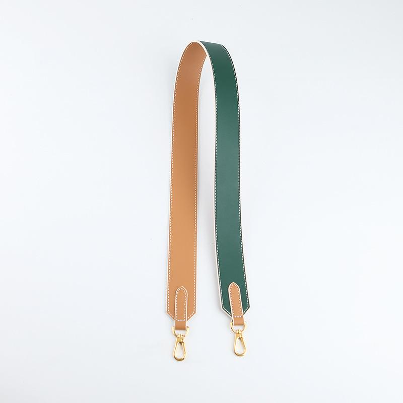 

Classic Cowhide Color Blocking Contrasting Underarm Crossbody Bag With Matching Shoulder Width Accessories