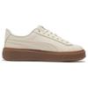 New PUMA Basket Platform Canvas 'Beige' Women's 399251-02
