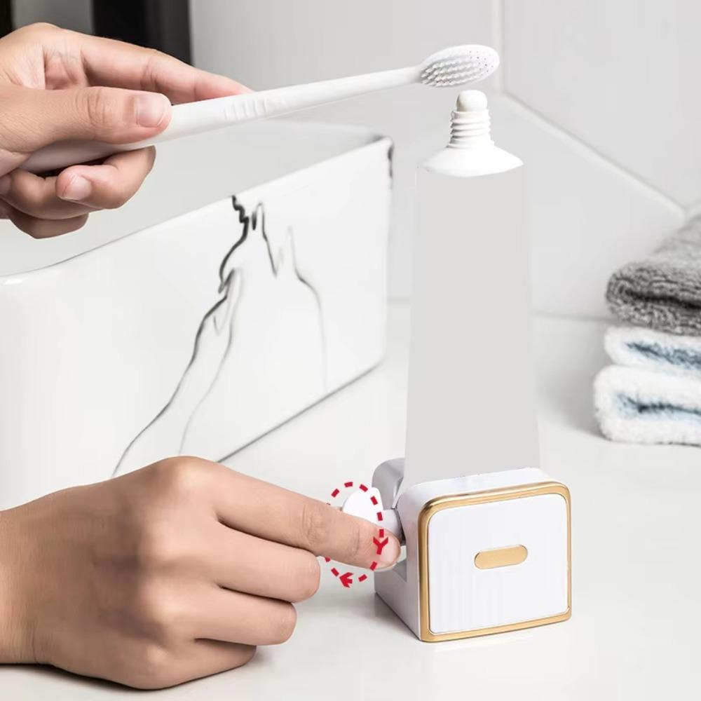 

Bathroom Accessories Toothpaste Squeezer Manual Rolling Toothpaste Squeezer Toothpaste Dispenser зелений