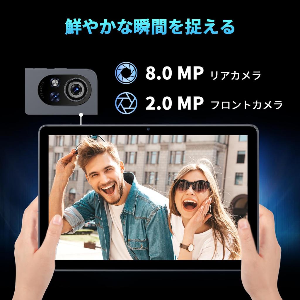 Android first VASOUN Touch 10 SE 24GB 128GB 1TB TF thin and lightweight IPS large 1280x800 Japanese instruction manual included [10-inch Wi-Fi model,