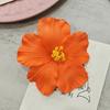 Egg Flower Hawaiian Flower Hair Clips Bohemian Flower Romantic Hibiscus Hairpins Decorative Headdress Head Side Clip Beach Party