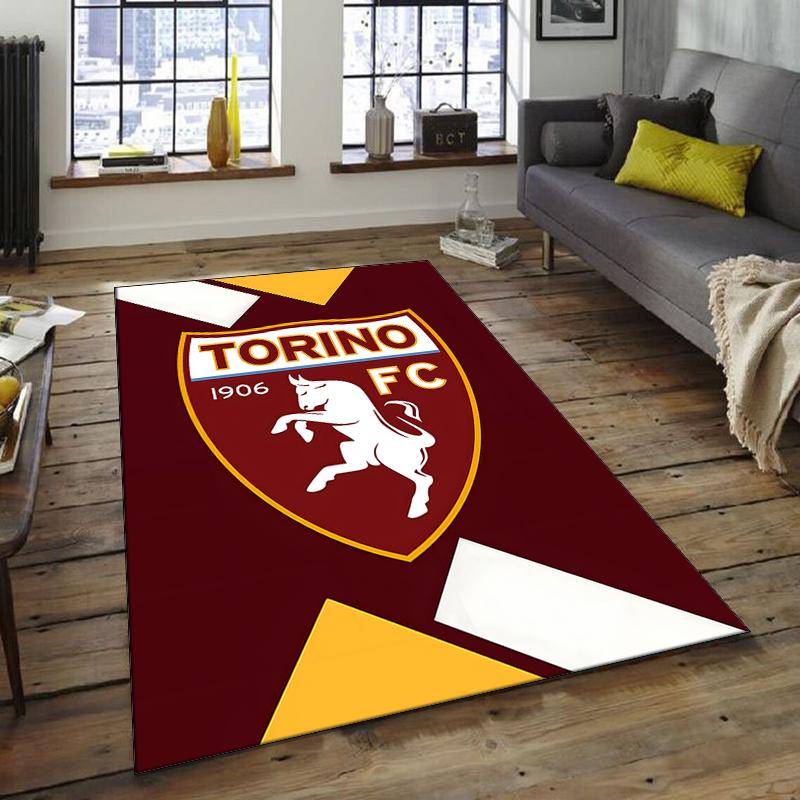 1pc Football Team Design Area Rug - Non-Slip, Soft & Cozy Floor Mat for Living Room, Bedroom, Office - Indoor/Outdoor Decorative Carpet