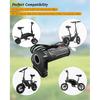 1 Pair 36V Electric Bike Throttle Grip Replacement Fit For Jetson Bolt Pro/Atlas/Ancheer And DYU D3F/D2F/C3/C4 Ebike, With Cruise Control Button And