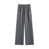 Charcoal Ash Wide-leg Pants Women's Spring and Summer High-waisted Casual Drape Narrow Version Straight Banana Pants Sweatpants Children