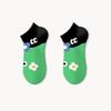 5 Pairs of Women's Summer Thin New Non Slip with Shallow Mouth Boat Socks