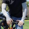 Arm Protection Long Ice Silk Sleeves Loose Cycling Gloves Sun Protection Sunscreen Arm Covers  Men